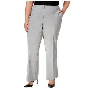 Calvin Klein Women's Plus Size Wide Leg Trousers